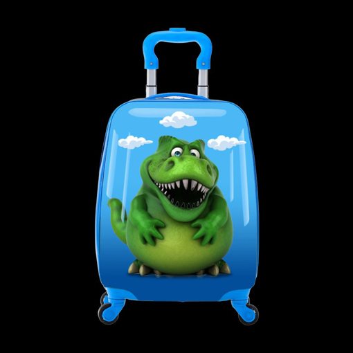 Obrázok z Dětský kufr TUCCI Rex Dino - modrá - 25 L