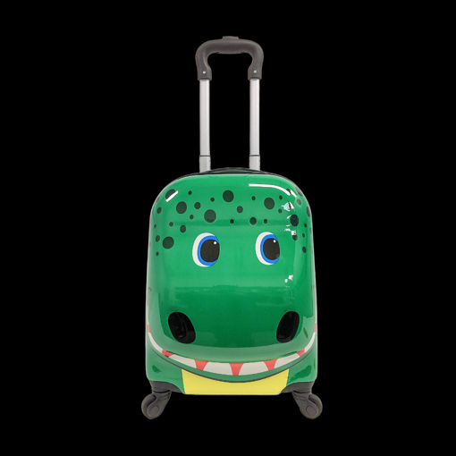 Obrázok z Dětský kufr TUCCI 3D Baby Dino - zelená - 28 L