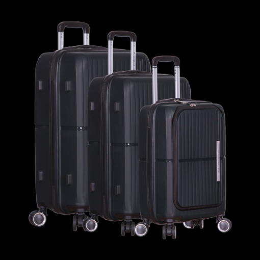 Obrázok z Sada cestovních kufrů OUTDOOR&nbsp;GEAR Garnet - černá - 88 L