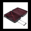 Obrázok z Plastový kufr HIGHBURY HBY-0179/3-M_dark-grey - šedá - 57 L