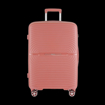 Obrázok z Plastový kufr HIGHBURY HBY-0179/3-L_rose-pink - růžová - 86 L