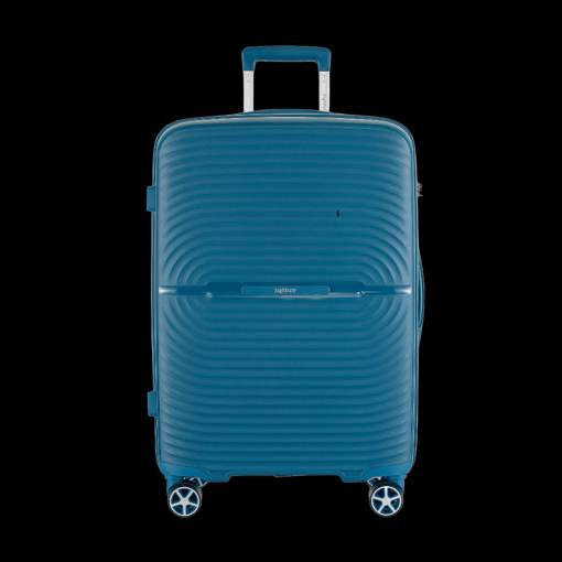 Obrázok z Plastový kufr HIGHBURY HBY-0179/3-L_blue - modrá - 86 L