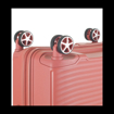 Obrázok z Kabinový kufr HIGHBURY HBY-0179/3-S_rose-pink - růžová - 34 L