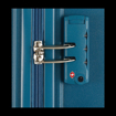 Obrázok z Kabinový kufr HIGHBURY HBY-0179/3-S_blue - modrá - 34 L