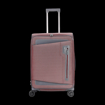 Obrázok z Textilní kufr HIGHBURY HBY-0172/3-M_burgundy-grey - červená - 63 L
