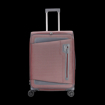 Obrázok z Textilní kufr HIGHBURY HBY-0172/3-L_burgundy-grey - červená - 99 L