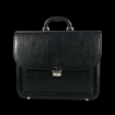 Obrázok z Aktovka REAbags 7416-TR - černá / nikl - 15 L