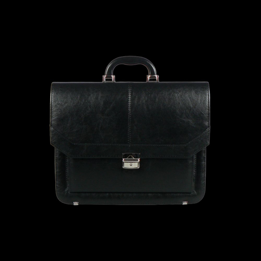 Obrázok z Aktovka REAbags 7253-TR - černá / nikl - 15 L