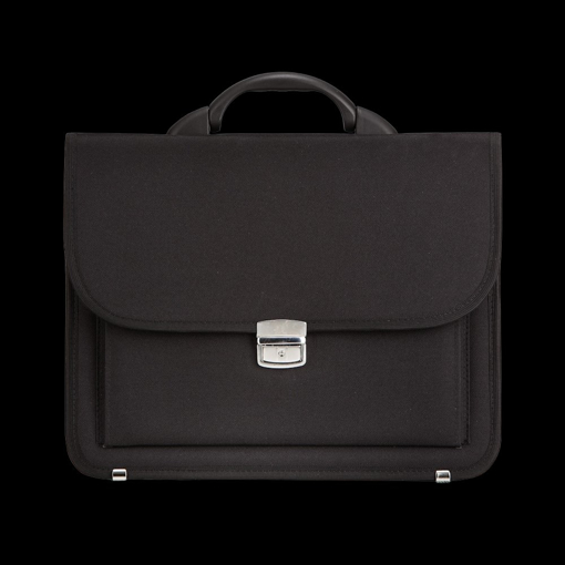 Obrázok z Aktovka REAbags 7416-T - černá / nikl - 15 L