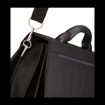 Obrázok z Aktovka REAbags 8001/1-T - černá / nikl - 19 L