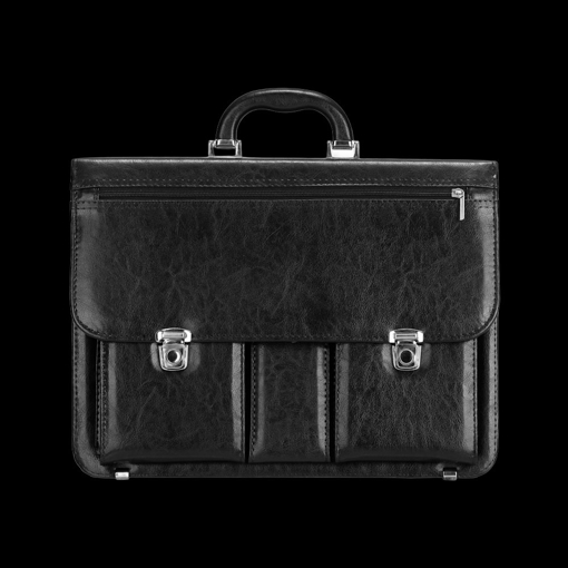Obrázok z Aktovka REAbags 8001/2-TR - černá / nikl - 19 L