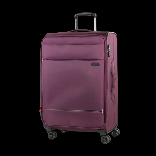 Obrázok z Textilní kufr ROCK Deluxe-Lite M - fialová - 76 L