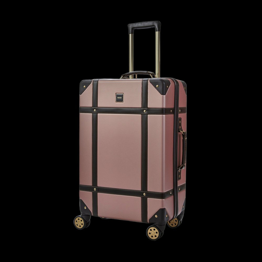 Obrázok z Plastový kufr ROCK Vintage M - růžová - 60 L