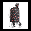 Obrázok z Nákupní taška HOPPA Flamingo 48 L - černá - 48 L