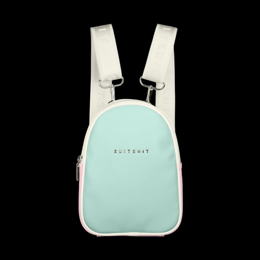 Obrázok z Batoh SUITSUIT® Fabulous Fifties Mint & Pink mini 3 L - zelená - 3 L
