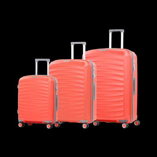 Obrázok z Sada cestovních kufrů ROCK Sunwave - oranžová - 120 L
