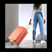Obrázok z Sada cestovních kufrů ROCK Sunwave - oranžová - 120 L