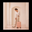 Obrázok z Kabinový kufr SUITSUIT® Fab Seventies Coral Cloud S - růžová - 32 L