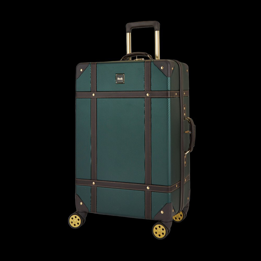 Obrázok z Plastový kufr ROCK Vintage M - tmavě zelená - 60 L