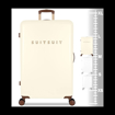 Obrázok z Plastový kufr SUITSUIT® Fab Seventies Antique White L - bílá - 91 L