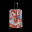 Obrázok z Plastový kufr TUCCI Turkish Marble S - barevný potisk - 33 L