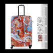 Obrázok z Plastový kufr TUCCI Turkish Marble S - barevný potisk - 33 L