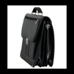 Obrázok z Aktovka REAbags 7618 - černá / nikl - 19 L