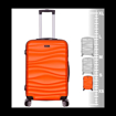 Obrázok z Kabinový kufr METRO LLTC1 S - oranžová - 37 L