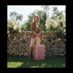 Obrázok z Plastový kufr SUITSUIT® Fab Seventies Old Rose M - růžová - 60 L