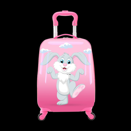 Obrázok z Dětský kufr TUCCI Happy Bunny - růžová - 25 L