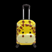 Obrázok z Dětský kufr TUCCI 3D Gaffie Giraffe - žlutá - 28 L
