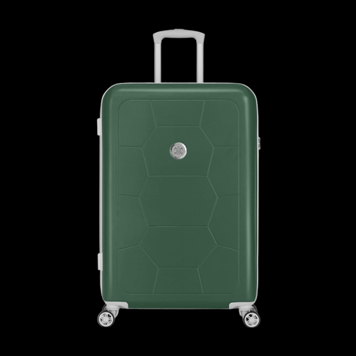 Obrázok z Plastový kufr SUITSUIT® Caretta Jungle Green L - zelená - 83 L