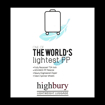 Obrázok z Kabinový kufr HIGHBURY Helios S - fialová - 34 L