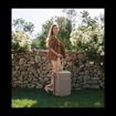 Obrázok z Plastový kufr SUITSUIT® Fab Seventies Taupe M - hnědá - 60 L