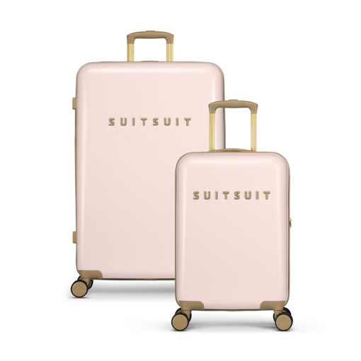Obrázok z Sada cestovních kufrů SUITSUIT® Fusion Rose Pearl - růžová - 91 / 32 L