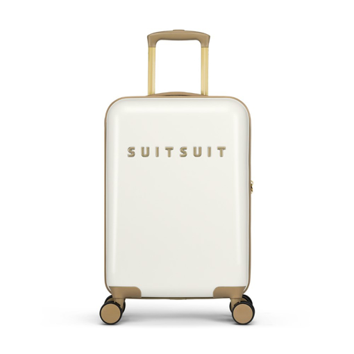 Obrázok z Kabinový kufr SUITSUIT® Fusion White Swan S - bílá - 32 L