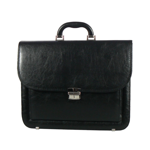 Obrázok z Aktovka REAbags 7416TR - čierna/niklová - 15 L