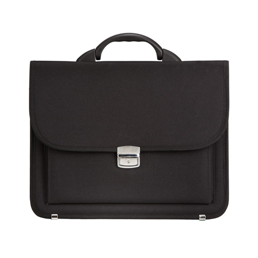 Obrázok z Aktovka REAbags 7416-T - čierna/niklová - 15 l