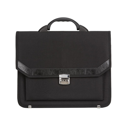 Obrázok z Aktovka REAbags 7253-T - čierna/niklová - 15 l