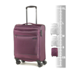 Obrázok z Kabinový kufr ROCK Deluxe-Lite S - fialová - 30 L