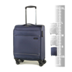 Obrázok z Kabinový kufr ROCK Deluxe-Lite S - modrá - 30 L