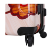 Obrázok z Kabinový kufr MIA&nbsp;TORO Ricci Wood Mozaic Flowers S - barevný potisk - 39 L