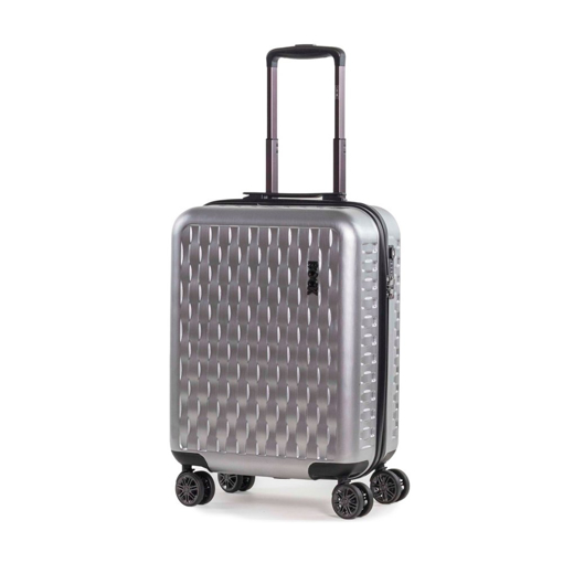 Obrázok z Kabinový kufr ROCK Allure S - stříbrná - 34 L