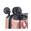 Obrázok z Cestovný kufor ROCK TR-0192/3-M ABS/PC - drevené uhlie - 63 l