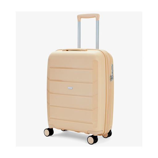 Obrázok z Kabinový kufr ROCK Tulum S - béžová - 36 L