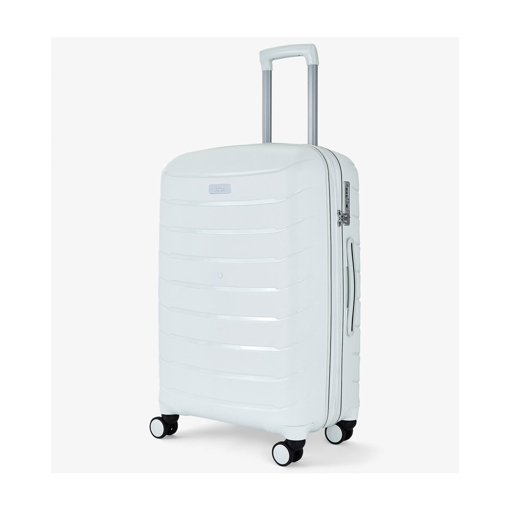Obrázok z Cestovný kufor ROCK TR-0241/3-M PP - biely - 59 L + 15% EXPANDER