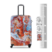 Obrázok z Plastový kufr TUCCI Turkish Marble S - barevný potisk - 33 L