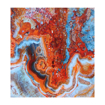 Obrázok z Plastový kufr TUCCI Turkish Marble S - barevný potisk - 33 L