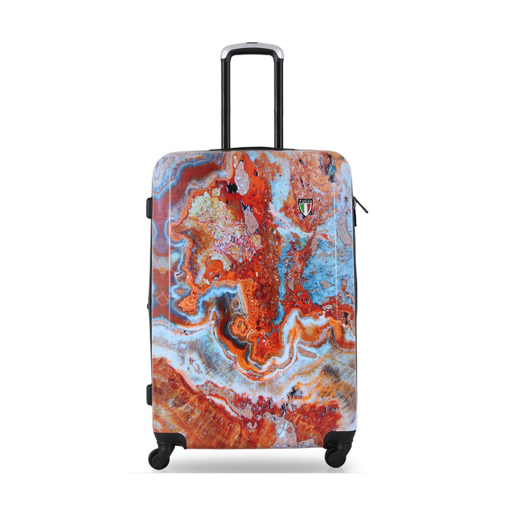 Obrázok z Cestovný kufor TUCCI T-0172/3-M Turecký mramor - 57 L + 35% EXPANDER