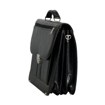 Obrázok z Aktovka REAbags 7618 - černá / nikl - 19 L